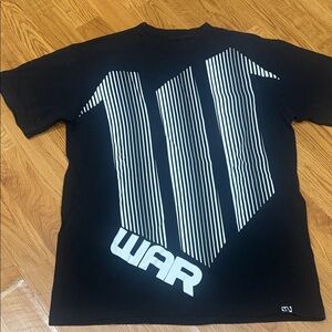 Black and White Men's Graphic Tee